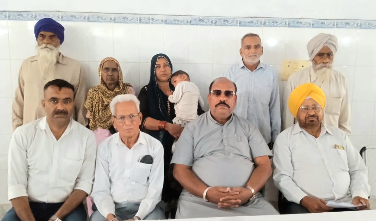 वेलफेयर सोसायटी द्वारा 52 नेत्र रोगियों का पुनः निरीक्षण किया गया